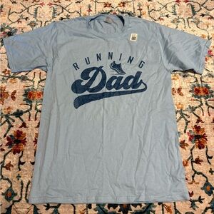 Running Dad Light Blue T-Shirt